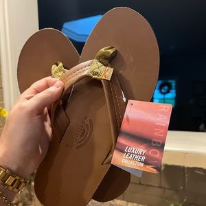 RAINBOW LEATHER SANDALS